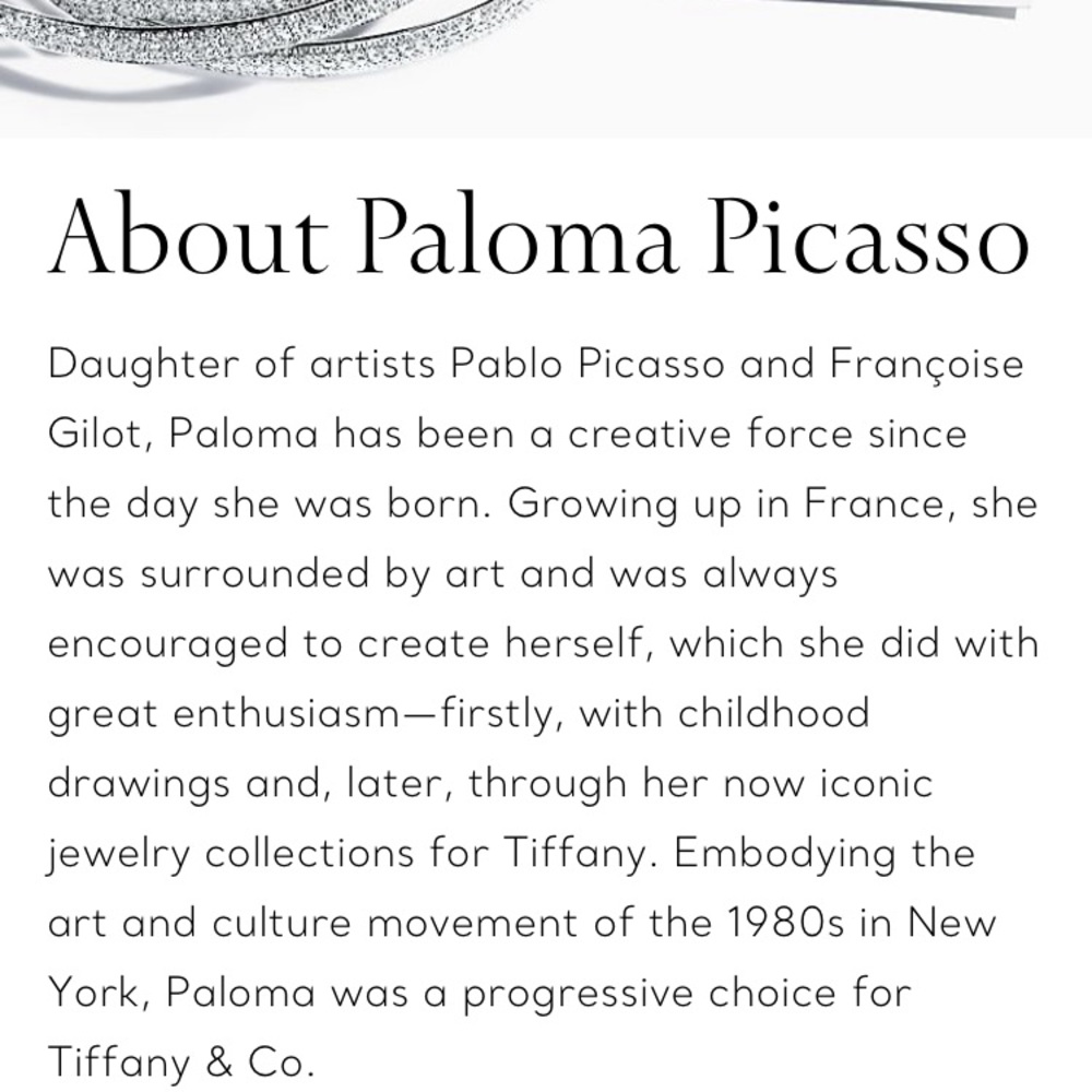 Tiffany n co Picasso large silver vintage brooches and charm RARE full set